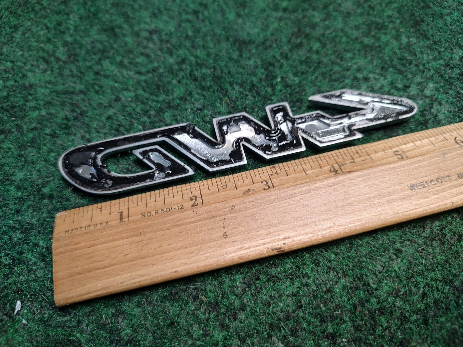 2008-2012 Ford Escape 4WD Emblem 8L84 7843156 DA OEM Badge 3S3