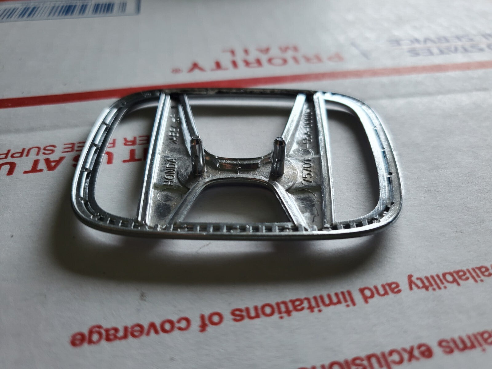 2001-2005 Honda Civic EX DX LX Coupe Sedan Rear Emblem Logo 75701-S5A-0000 3L6
