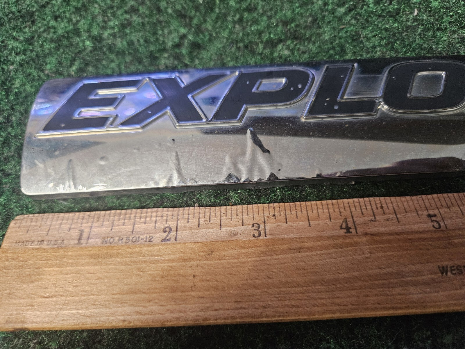 06 07 08 09 10 Ford Explorer Lift Gate Emblem Name Plate OEM Badge 4M7