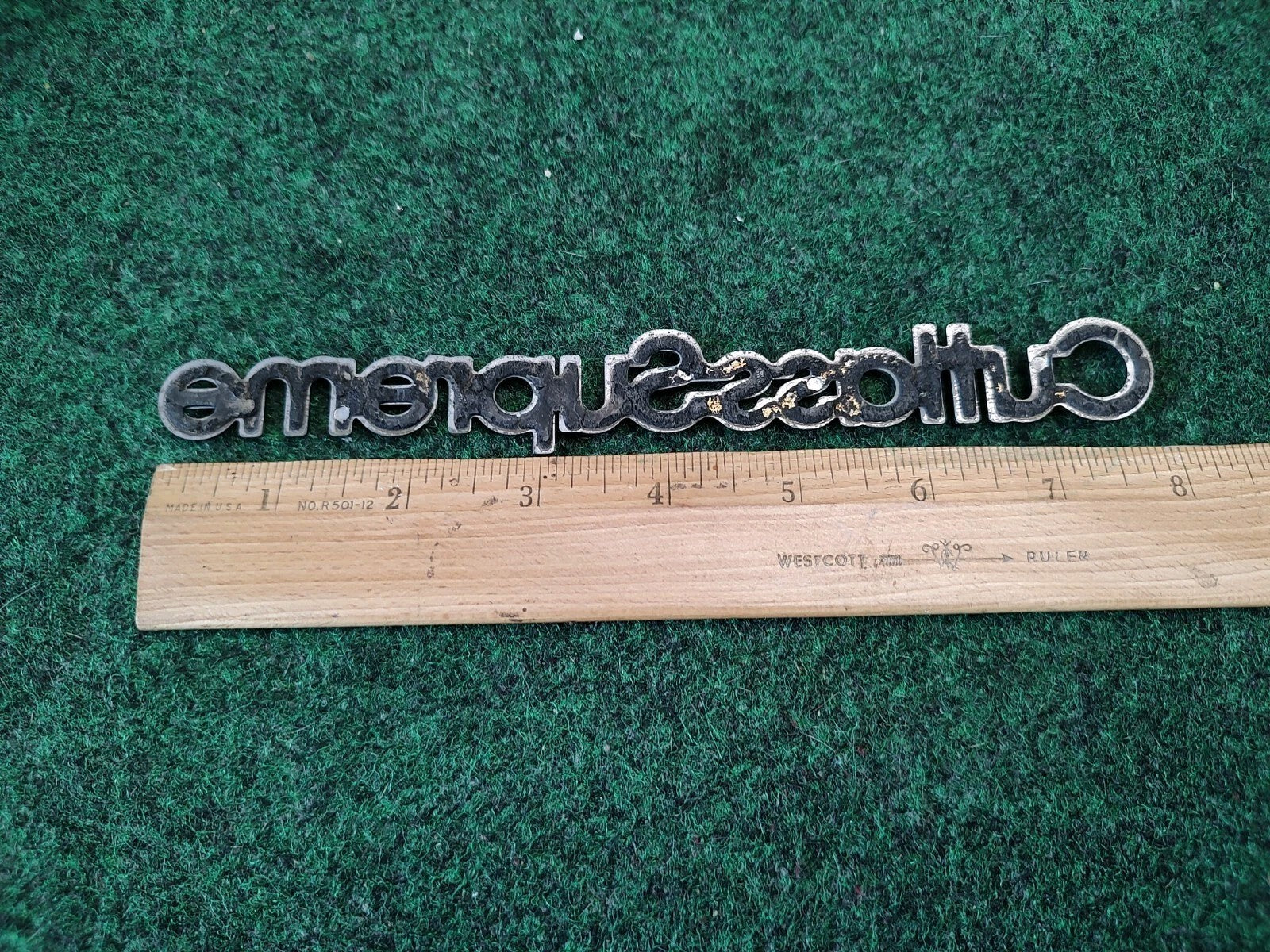 93 94 95 96 97 OLDSMOBILE CUTLASS SUPREME SIDE EMBLEM BADGE SYMBOL LOGO OEM 1S5