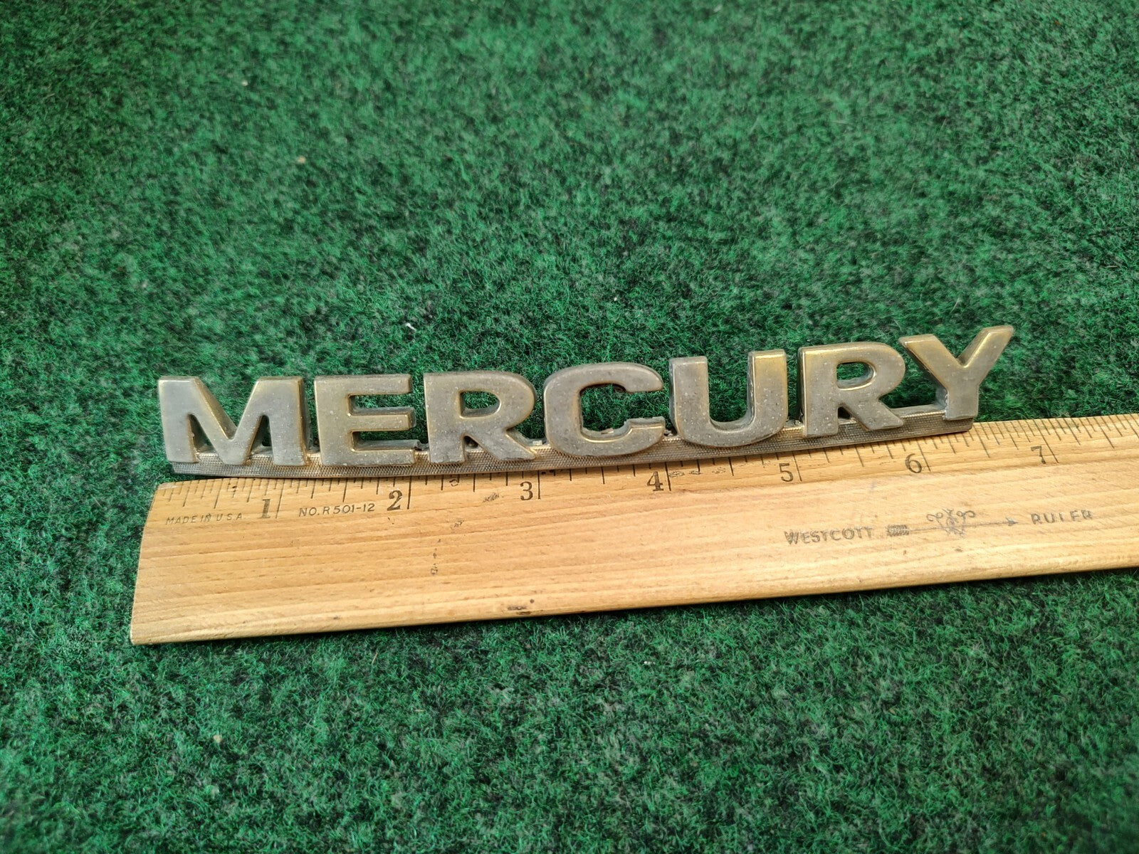 2000-2003 MERCURY SABLE REAR GATE LID EMBLEM BADGE SYMBOL LOGO LETTERS OEM 4S7