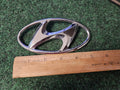 Hyundai Emblem Logo Symbol Badge Chrome OEM Nameplate Name Plate ~5" 4M6