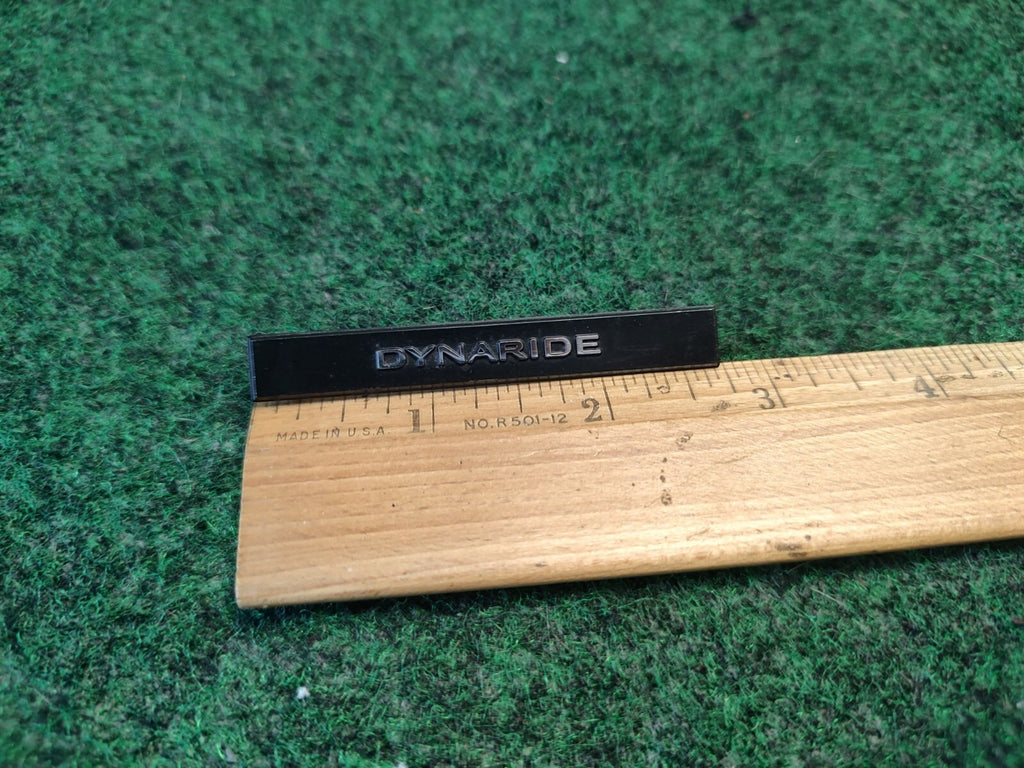 Dynaride Nameplate Name Plate Badge Logo Emblem 3S8