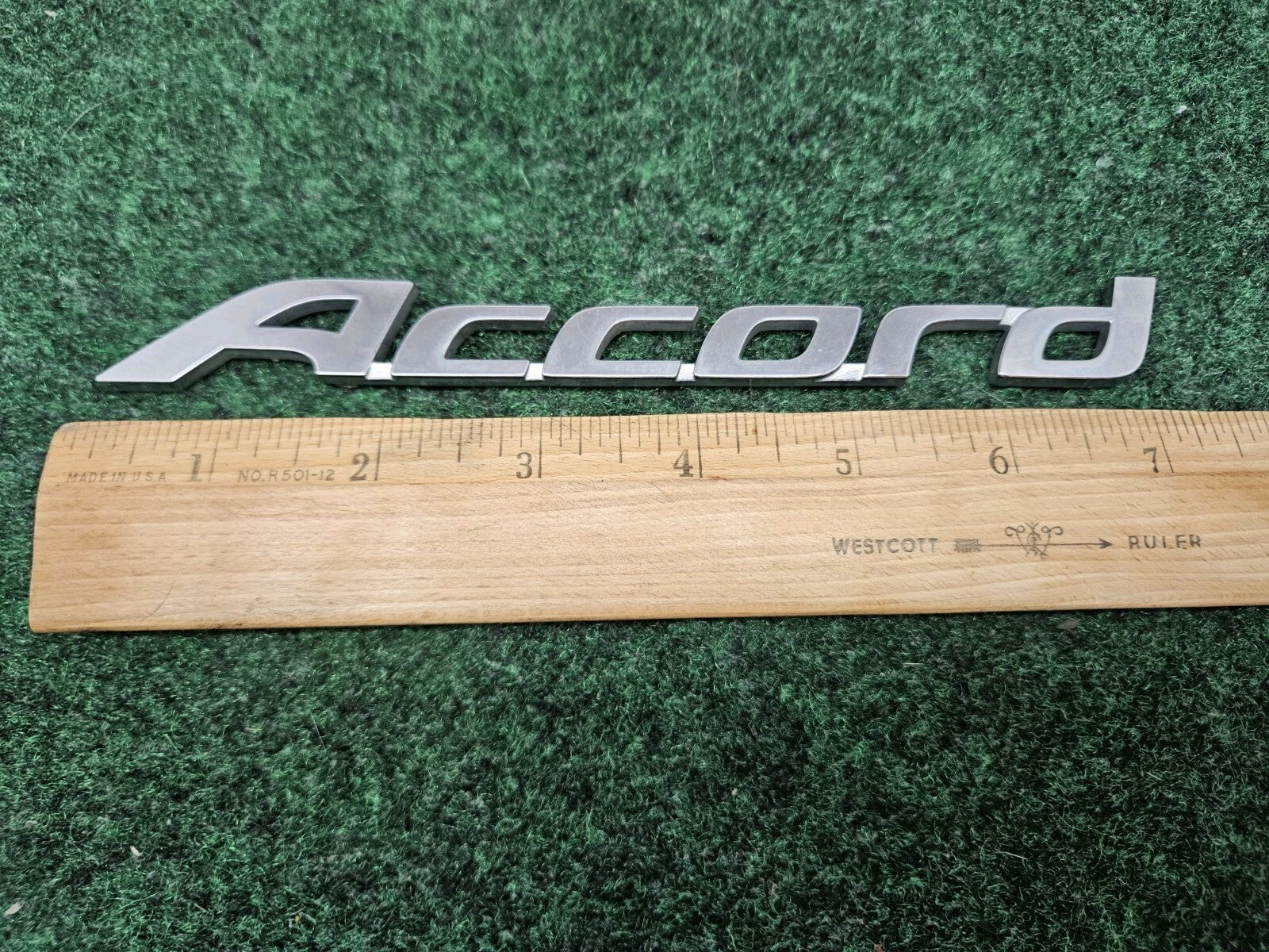 HONDA ACCORD REAR EMBLEM LOGO BADGE SYMBOL CHROME Nameplate LETTERS GL1