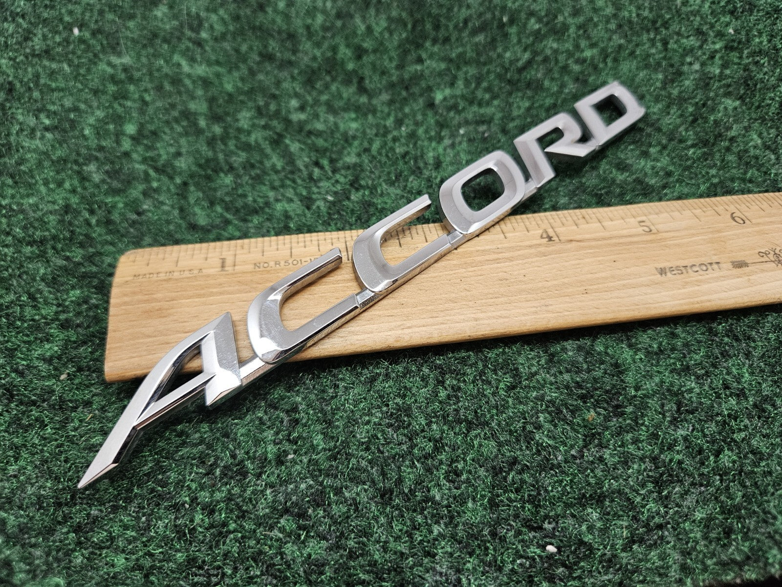HONDA ACCORD REAR GATE EMBLEM BADGE SYMBOL NAMEPLATE NAME PLATE OEM GL3