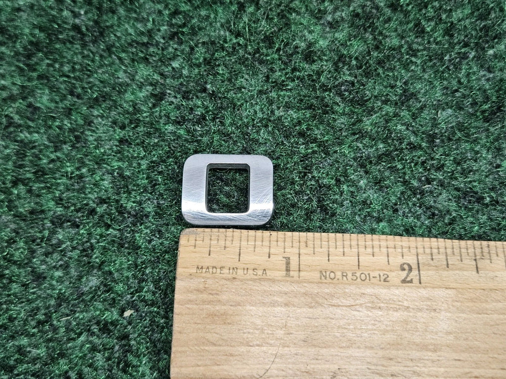 OEM "O" Chrome Individual Letter Lettering Emblem Badge Logo Nameplate 3D 2S2