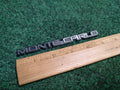 1995-1999 Chevrolet Chevy Monte Carlo Factory Silver Dash Board Emblem Badge 3S1