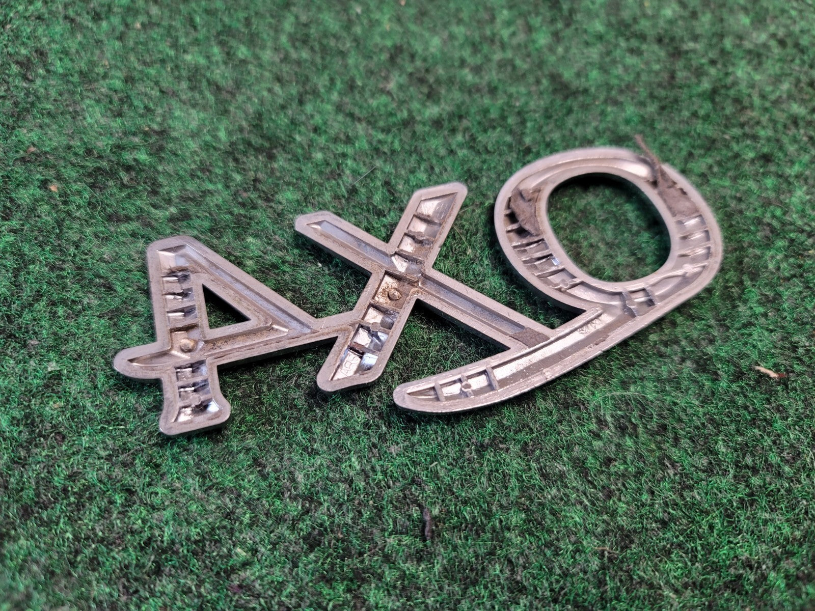 1997-2000 Infiniti QX4 Emblem Logo Letters Badge Trunk Gate Rear Chrome OEM 2M4