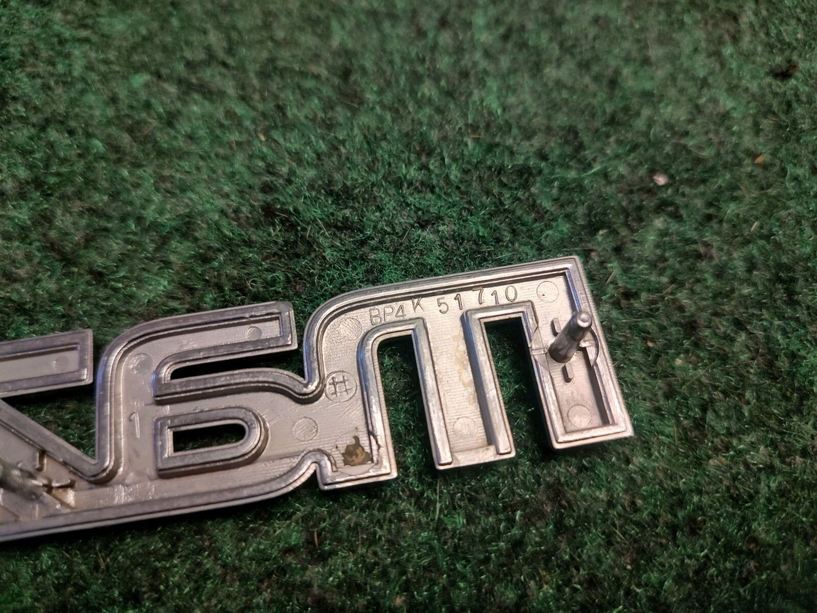 MAZDA 3 2004-2009 OEM REAR CHROME EMBLEM Name Plate Badge Logo 2S1