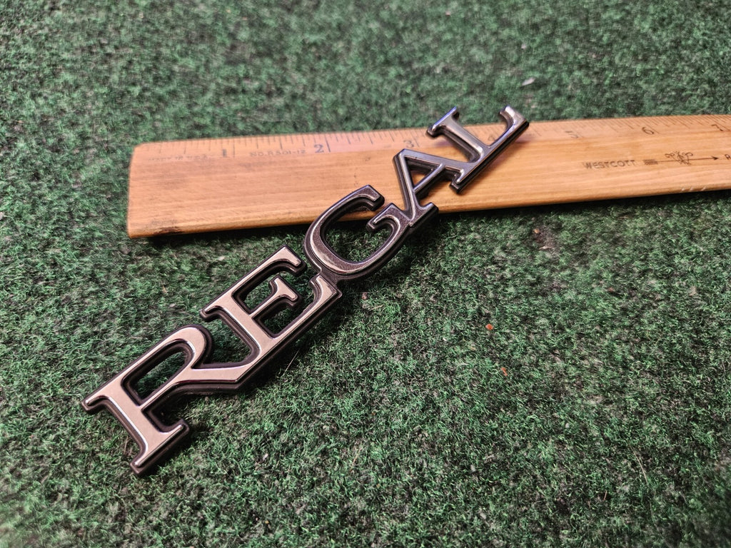Buick OEM Regal Chrome 5.125" Emblem Badge Logo Nameplate Name Plate 4M6