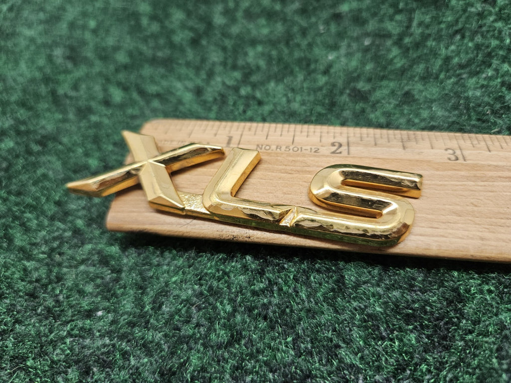 2000-2004 Toyota Avalon XLS Gold Emblem Logo Badge Trunk  Rear Genuine GL2