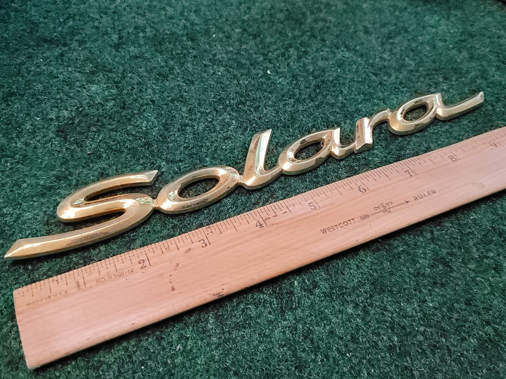 1999-2003 Toyota Solara Rear Trunk Nameplate Badge Emblem Gold 75442-06030 1M1