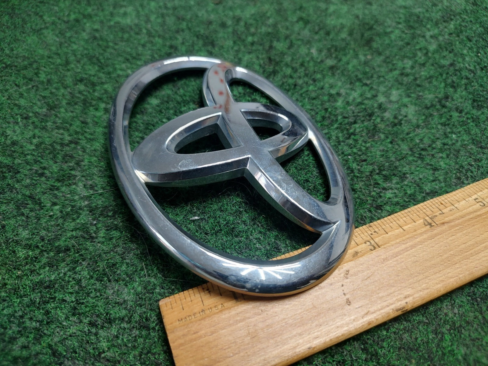 TOYOTA 5-1/8'' REAR TRUNK LID TAILGATE LIFTGATE EMBLEM 2006-2024 9097502072 3S3