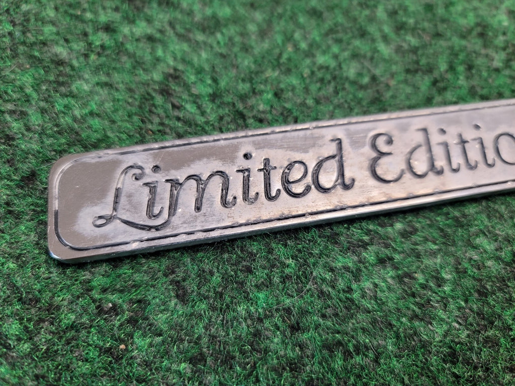 Limited Edition Chrome Metal 5inch Emblem Badge Logo Nameplate Name OEM 2M3