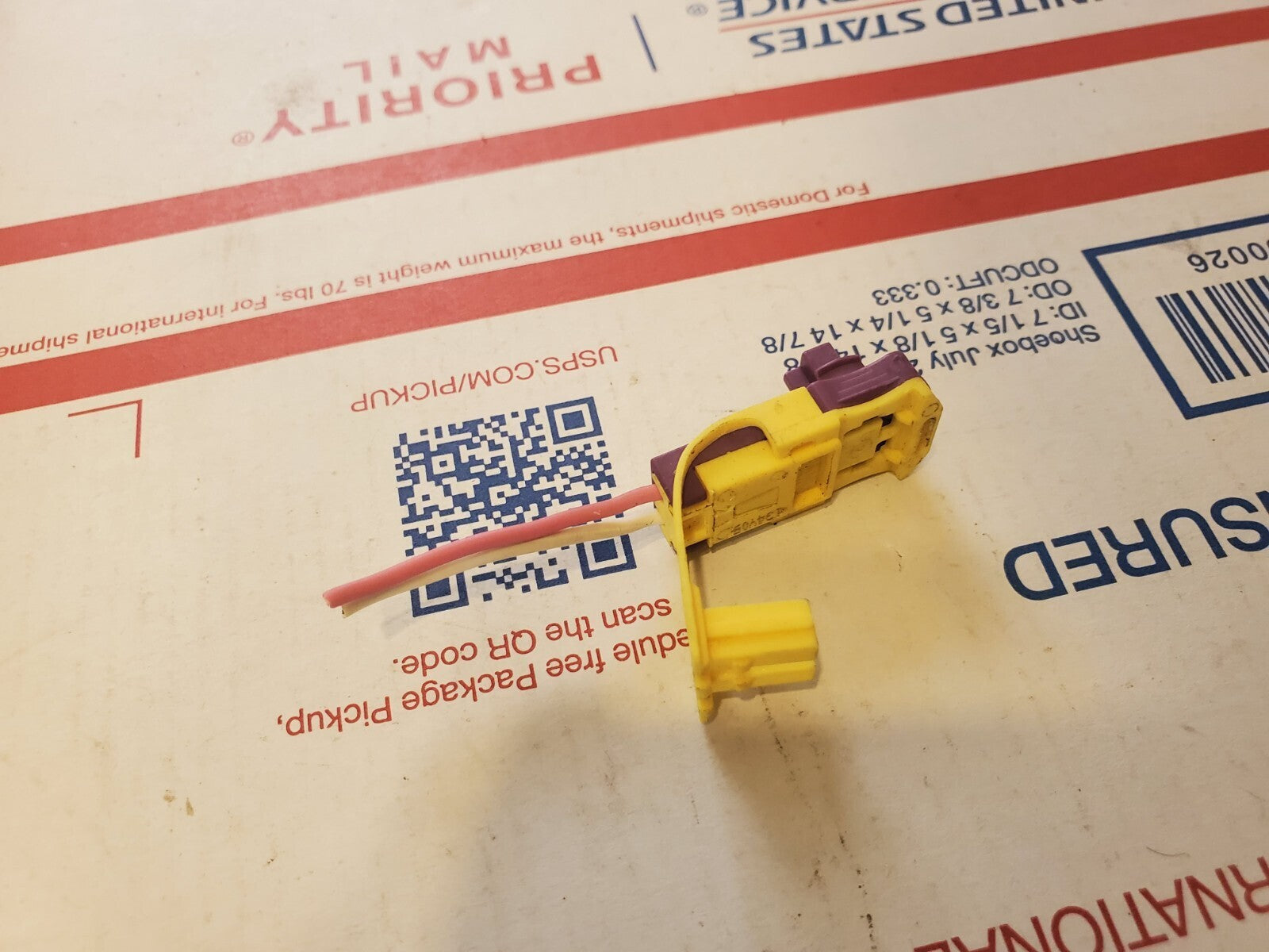 OEM Clock Spring Plug Connector PIGTAIL 3L9