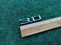 BMW OEM X3 X5 3.0 Fender Side Emblem Badge Logo Nameplate Name Plate 5S3