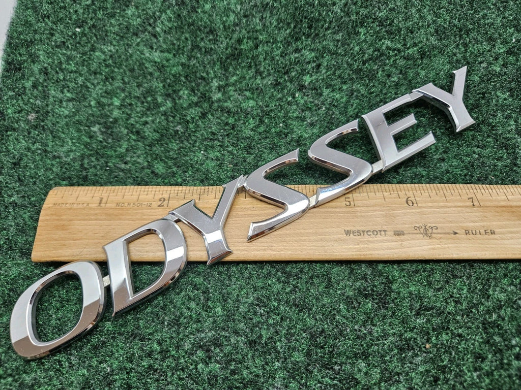 2005-10 HONDA ODYSSEY REAR GATE LID EMBLEM LOGO BADGE SYMBOL CHROME LETTERS GL1