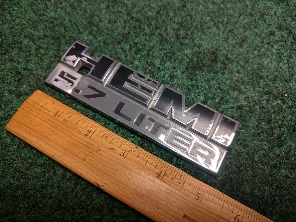 2006-2012 Dodge Ram 2500 3500 HEMI 5.7 LITER Nameplate Emblem 55078115AA OEM 2S1