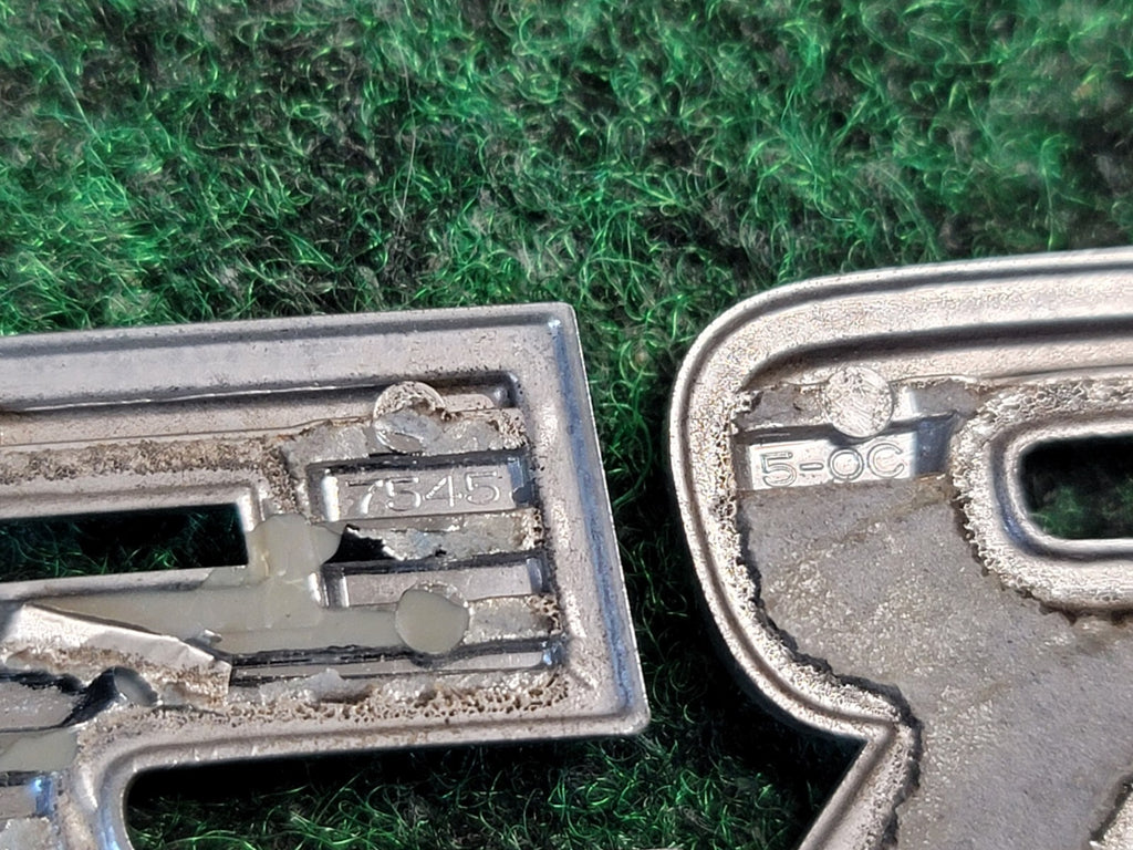 2001-2007 Toyota Sequoia SR5 Emblem Logo Letters Badge Side Chrome OEM 2M3