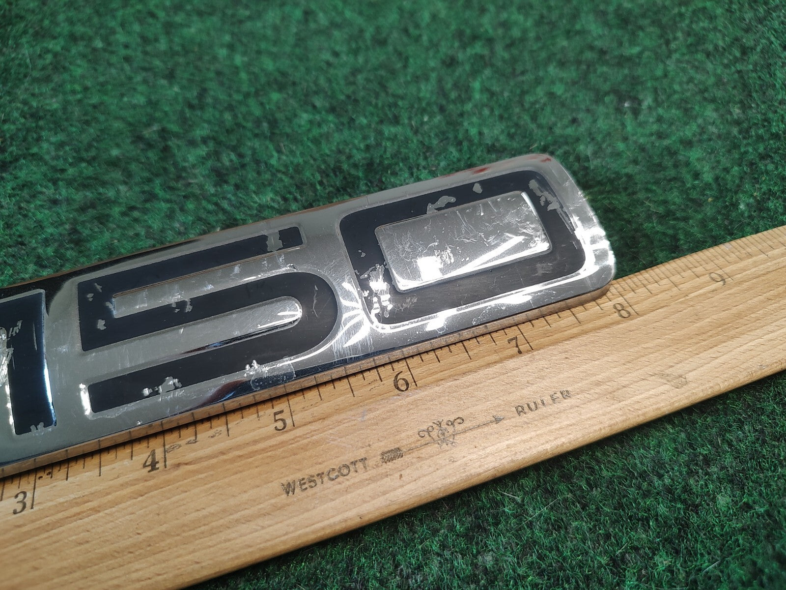 Ford F-150 Chrome Fender Tailgate Emblem Badge Logo Name 4L34-16B114-AB 3S8