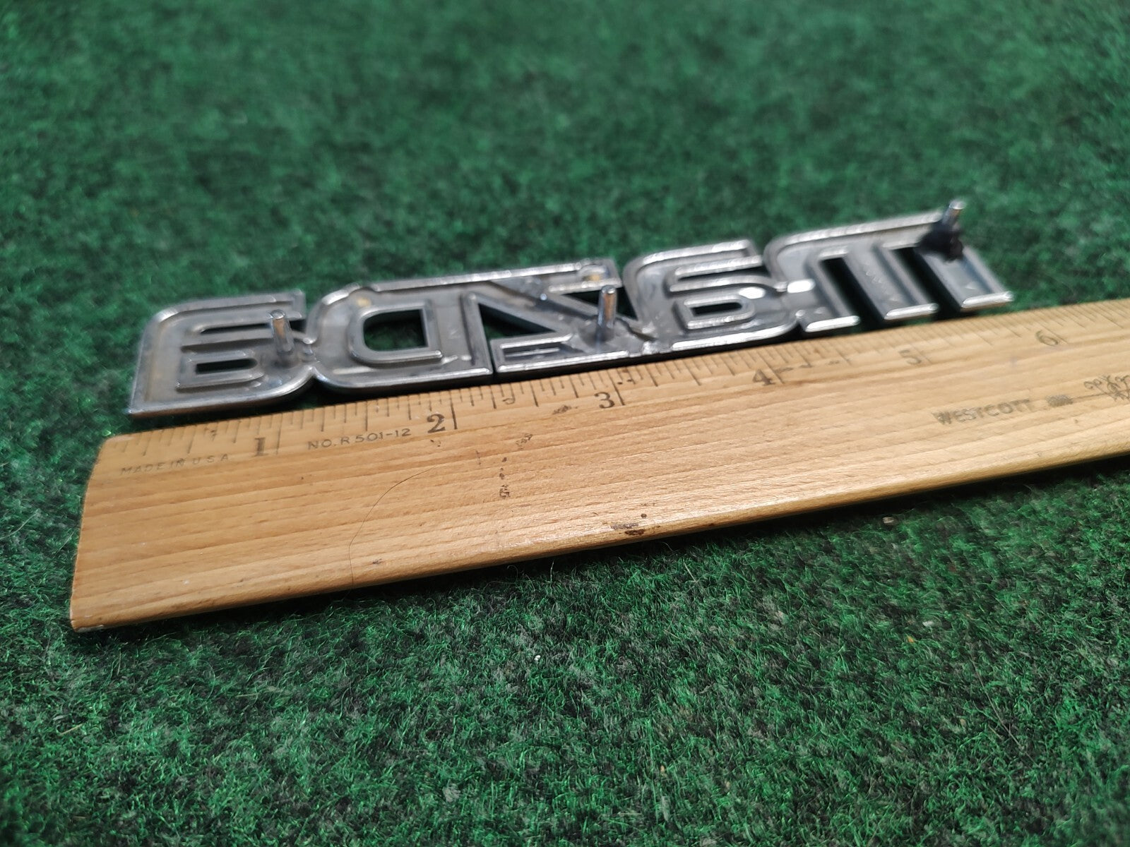 2004-2011 Mazda RX-8 Rear Trunk Lid Chrome Emblem Nameplate OEM F15151710B 3S2