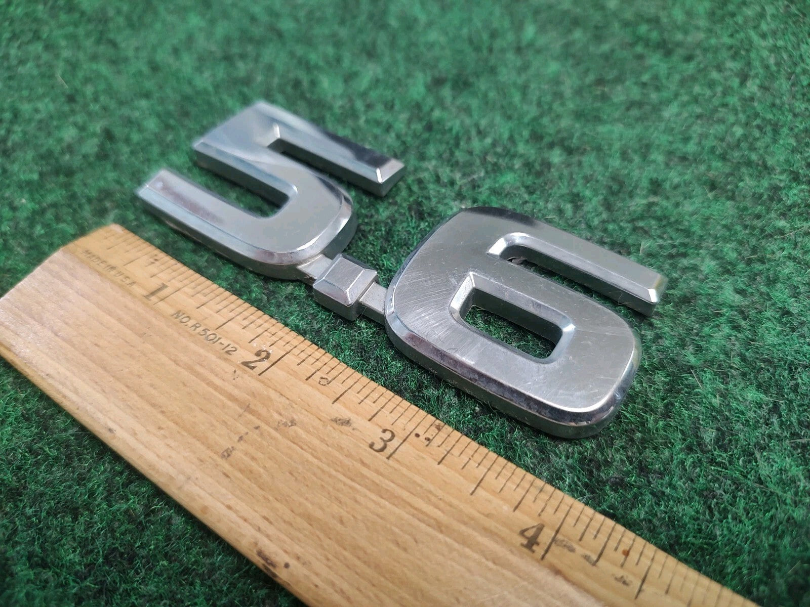 Nissan 5.6 emblem badge decal logo symbol Titan Armada OEM Factory Genuine 2S8