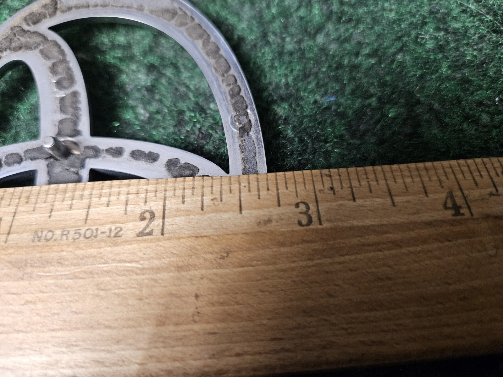 Toyota Chrome Emblem Logo Symbol Unknown Model ~4" 9L2