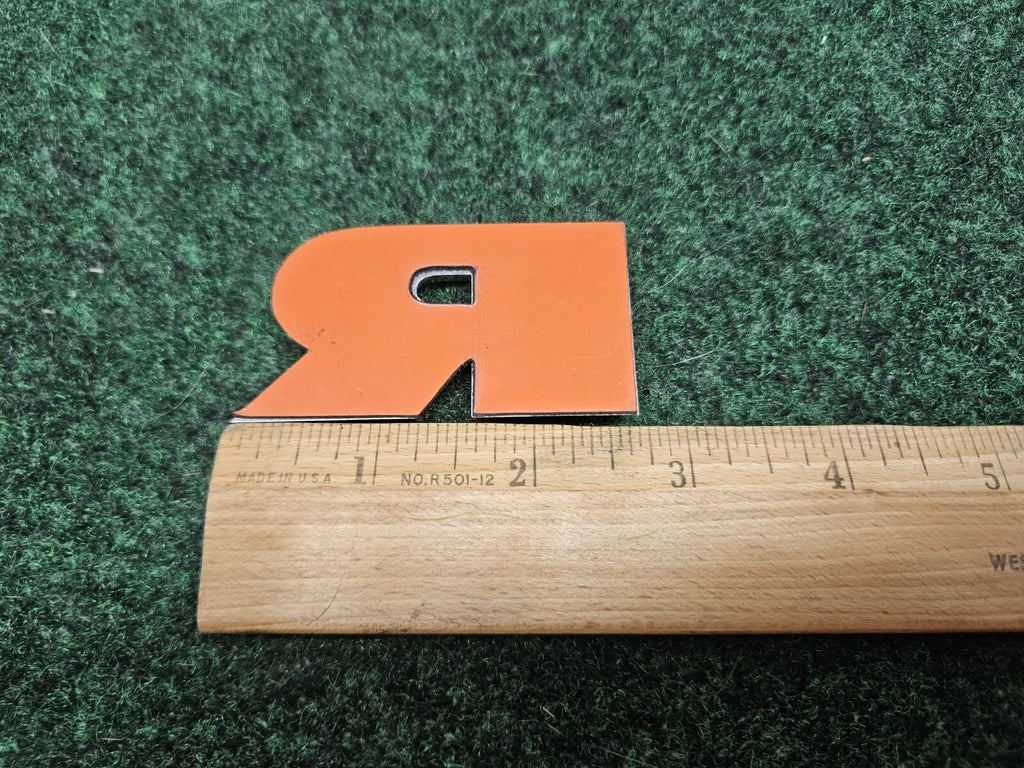 OEM "R" Chrome Dodge Individual Letter Lettering Emblem Badge Logo Nameplate 7S7