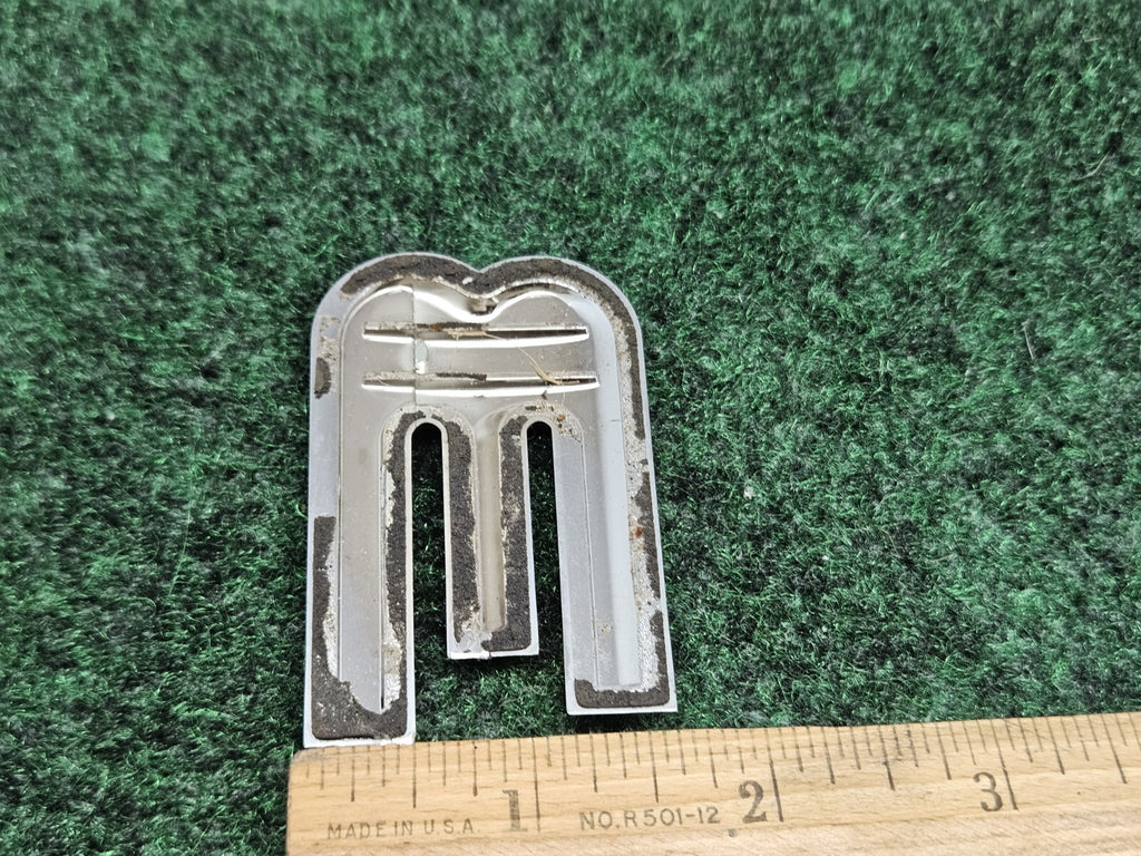 OEM 3D "3" Chrome Individual Number Lettering Emblem Badge Logo Nameplate 7S8