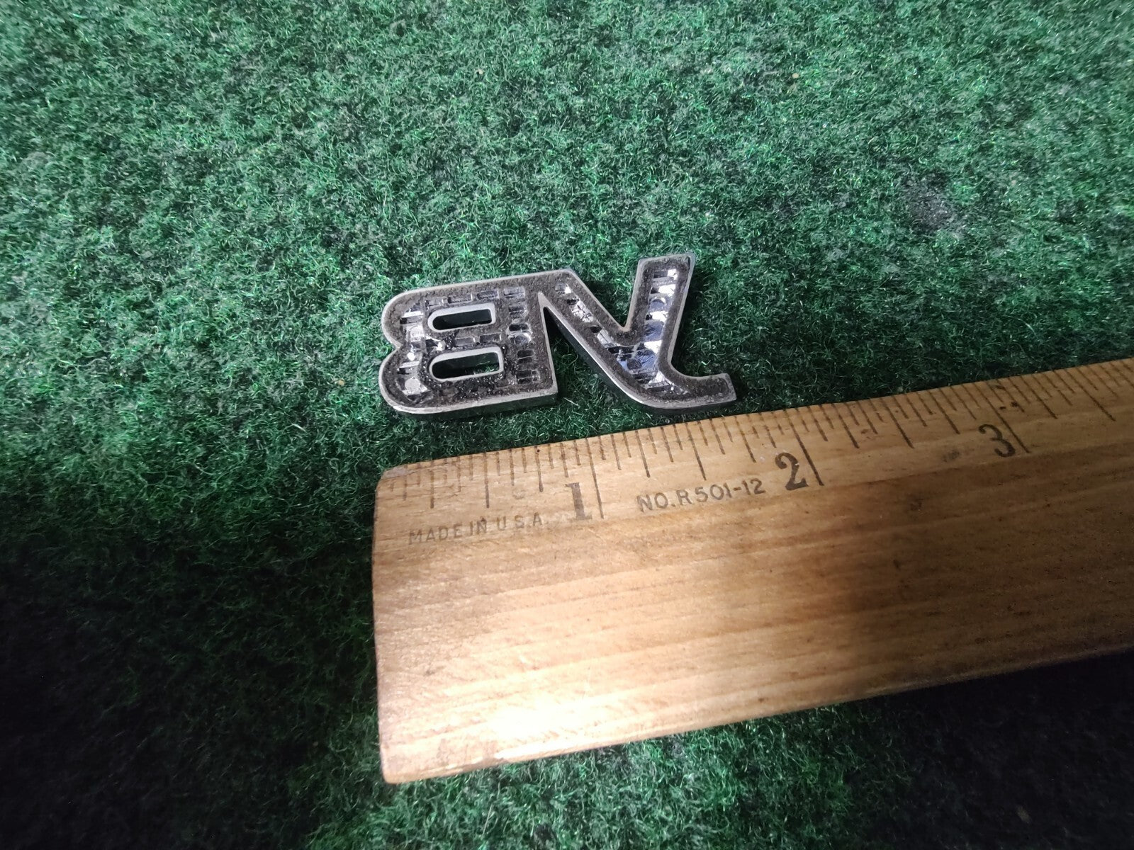 2008-2015 Chevrolet Malibu Hybrid Emblem Badge Logo Lette OEM "YB" ONLY 9L3