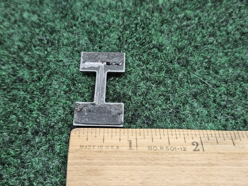 OEM "H" Chrome Individual Letter Lettering Emblem 3D Badge Logo Nameplate 7S7