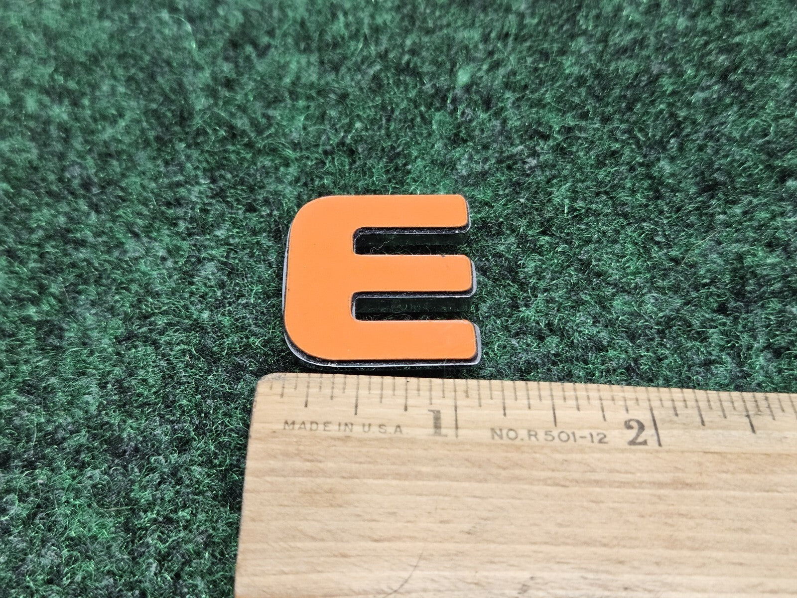 OEM "E" Chrome Individual Letter Lettering Emblem Badge Logo Nameplate 7S6