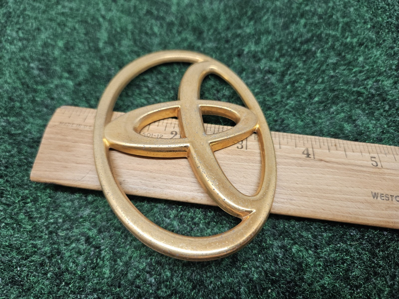 Toyota 1997-2001 Camry Gold Rear Trunk Emblem Badge Logo Name 75441-AA040 GL1