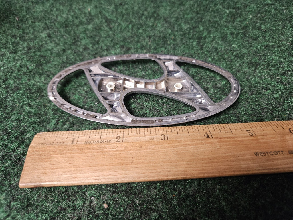 Hyundai Emblem Logo Symbol Badge Chrome OEM Nameplate Name Plate 9L2