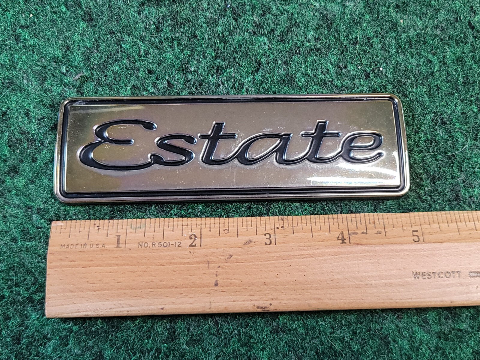 98-02 Mercury Villager Estate XF52-1220980 Emblem Logo Badge Bronze Chrome 2M4