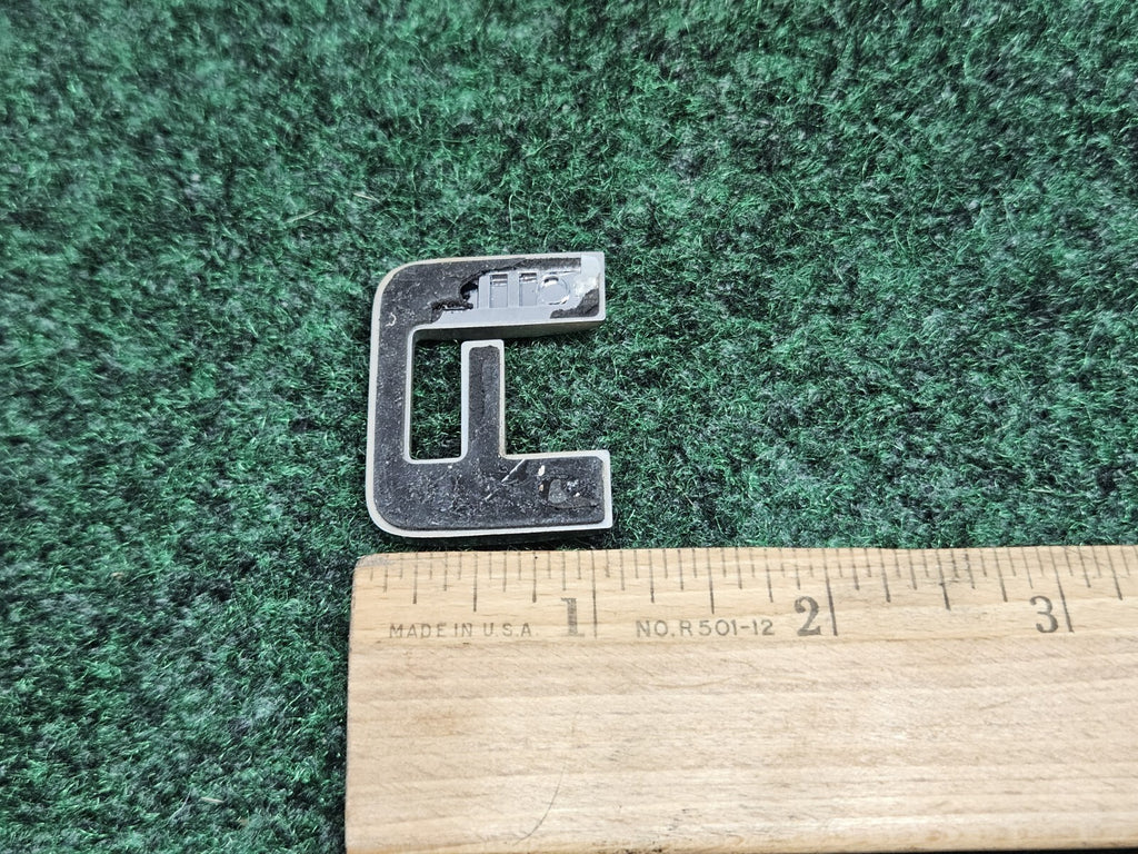 OEM "A" Chrome Individual Letter Lettering Emblem Badge Logo Nameplate A 2S2