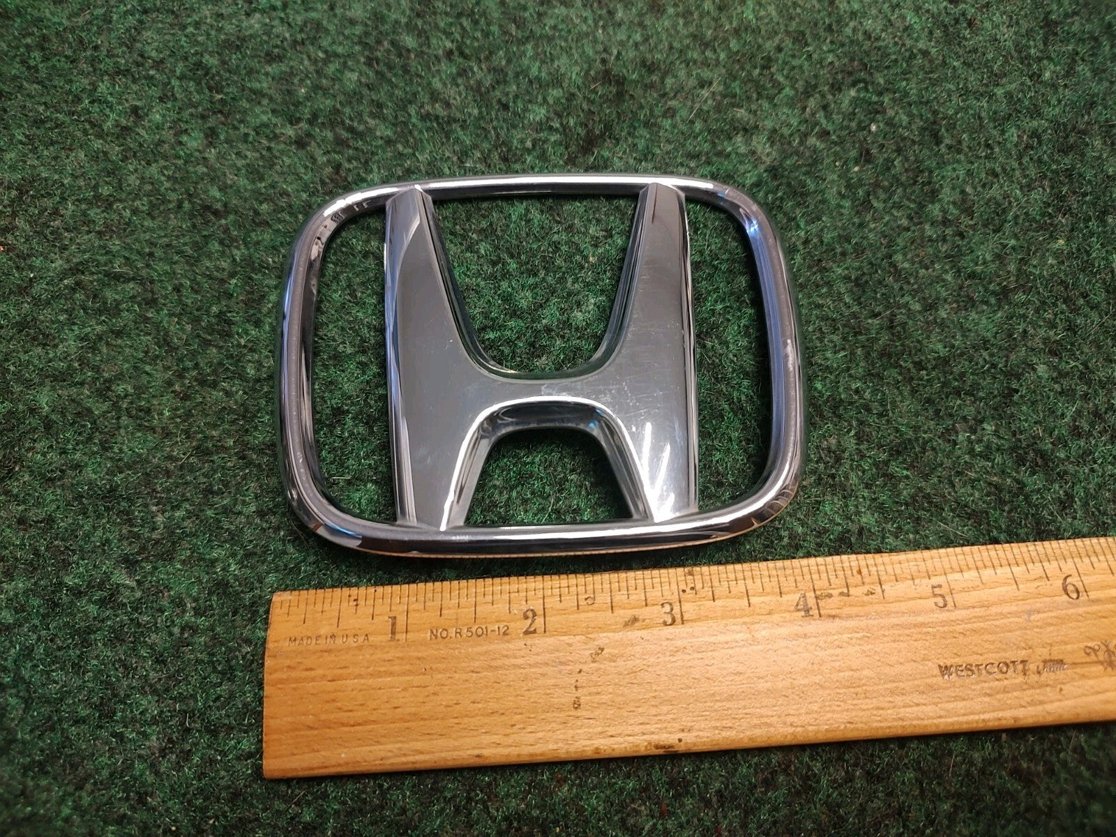 2005-2010 Honda Odyssey Emblem Badge Trunk Gate Rear Chrome 75701 SHJ A000 - 2S1