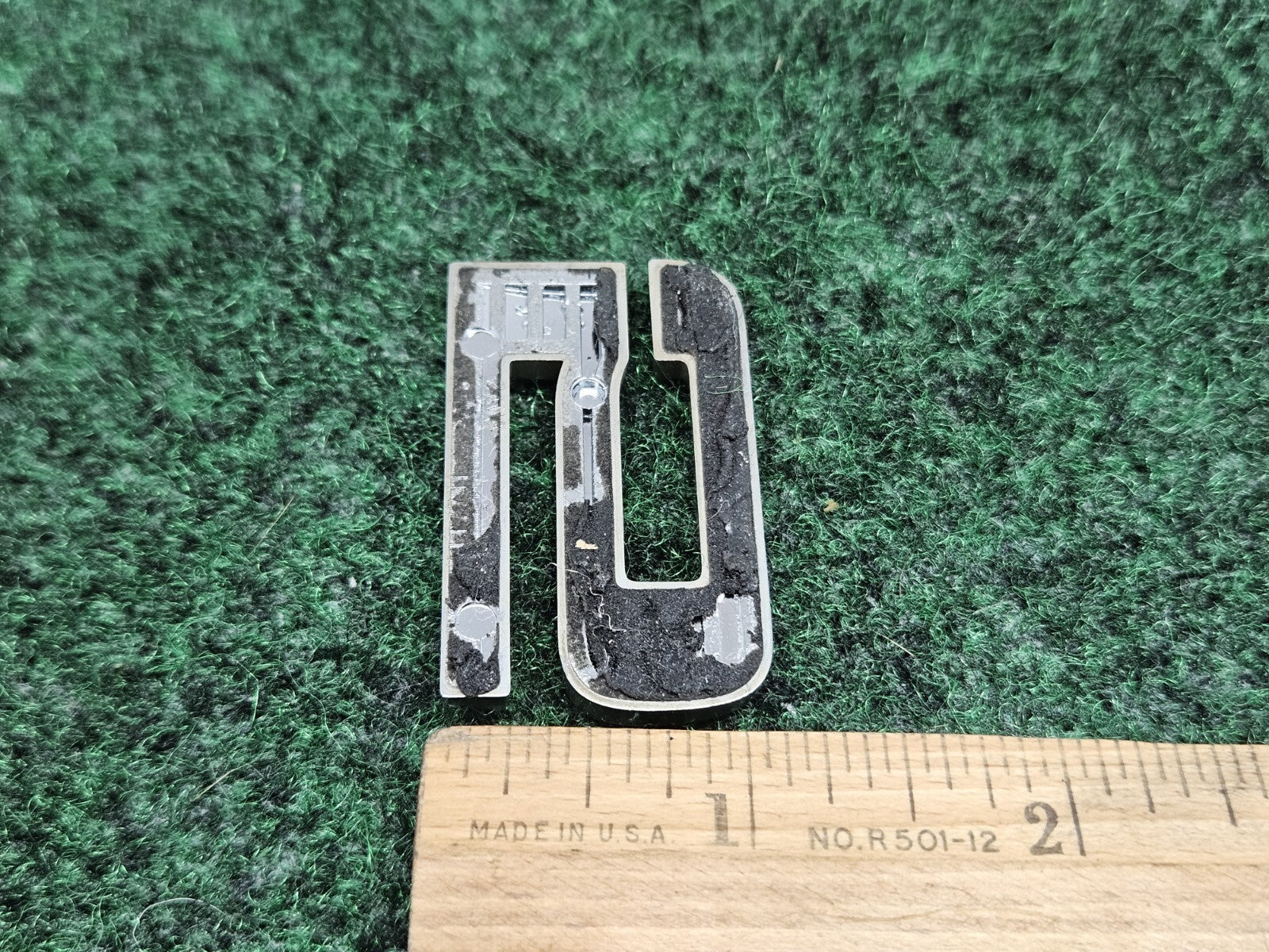 OEM "5" Chrome Individual 3D Number Lettering Emblem Badge Logo Nameplate 7S9