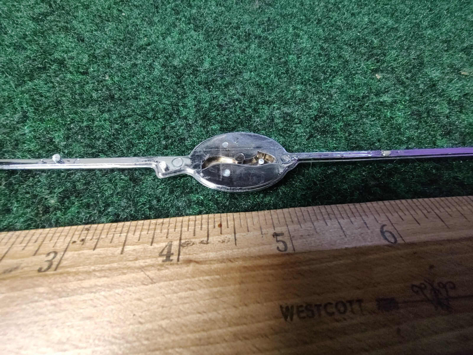 CHEVROLET IMPALA EMBLEM OEM SILVER BLACK CHROME GENUINE 6S1