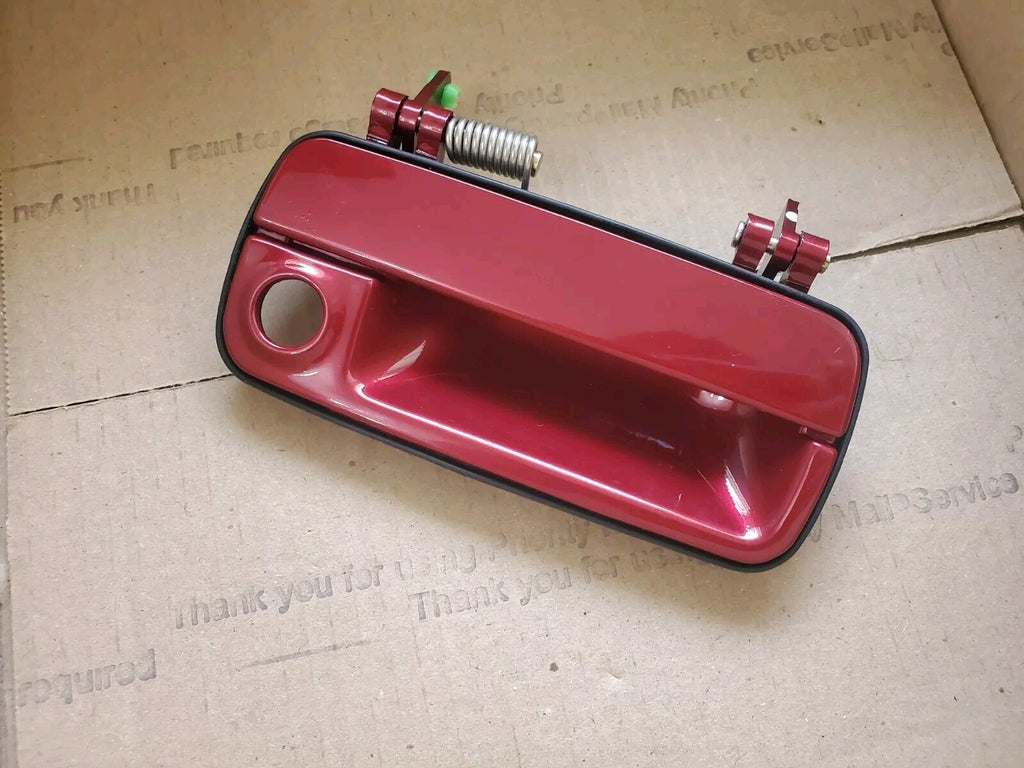 GM 92-98 Right Passenger Exterior Door Handle Red Garnet 16628184