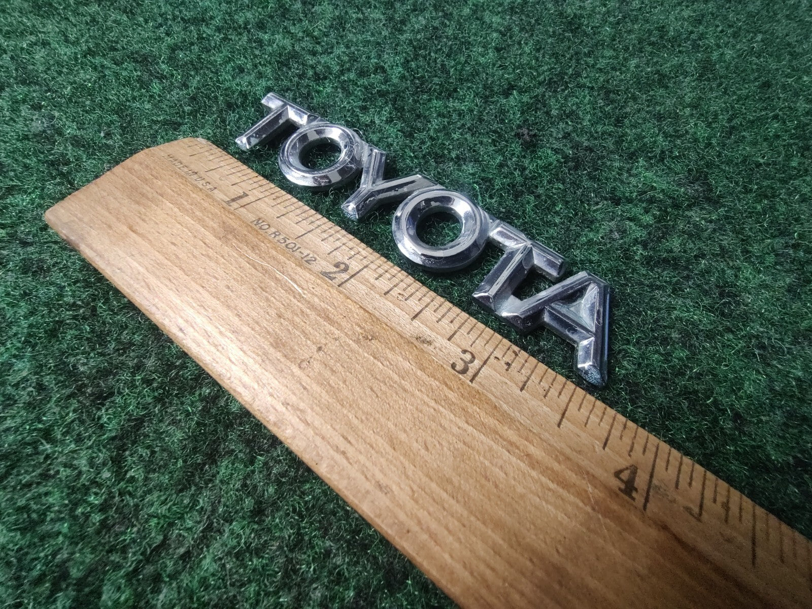 Toyota Corolla Camry Rear Trunk Script Emblem Badge Nameplate OEM 8L3
