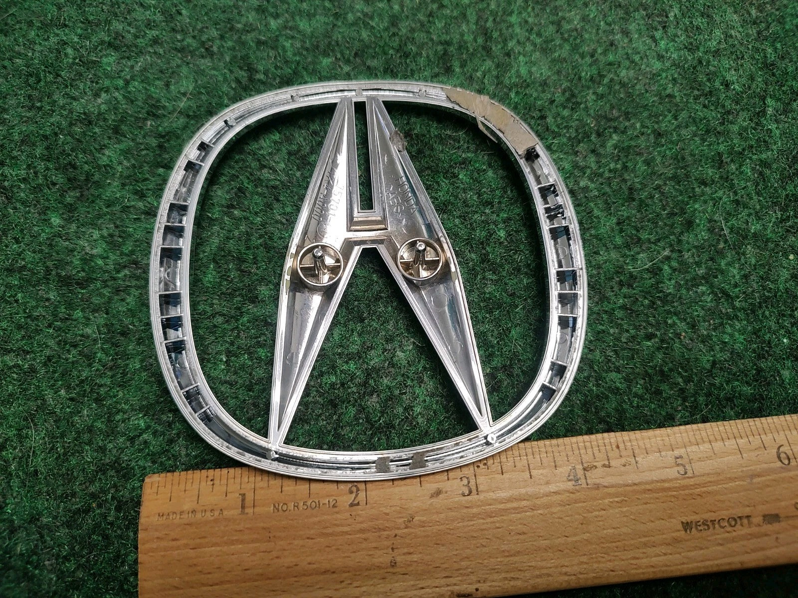 USED 2009- 2014 Acura TL Trunk Emblem Logo 4 1/4 in 75701-TK4-A000 3S6