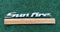 1998-2004 Pontiac Sunfire White Emblem Badge Logo Nameplate Name Plate Crack 2L3