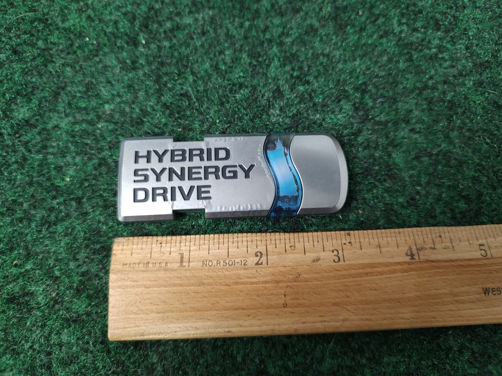 2007-2011 TOYOTA CAMRY HYBRID SYNERGY DRIVE REAR EMBLEM LOGO TRUNK BADGE 1M4