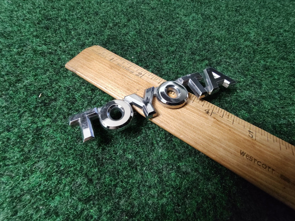 Toyota Camry Emblem Logo Letter Badge Trunk Rear 4" Inch OEM Name Plate 4S5