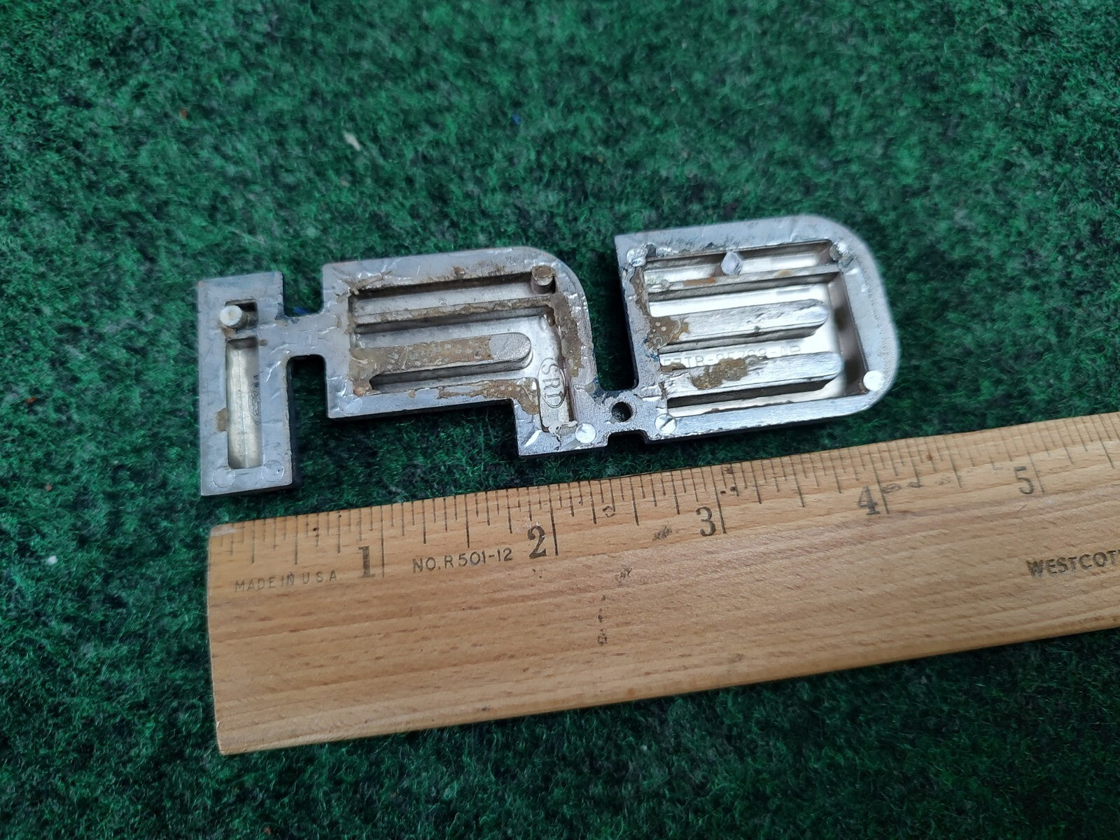 87-91 F150 F250 F350 Front Grille EFI E F I Emblem Badge Logo OEM 87 88 89 8L2