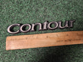 95 96 97 98 99 00 FORD CONTOUR REAR CHROME EMBLEM LOGO BADGE SYMBOL 5M1