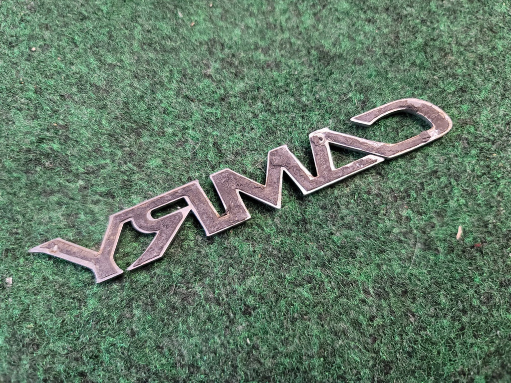 Toyota Camry Rear Trunk Lid Tailgate Letter Emblem Badge Sport Chrome OEM 2M4
