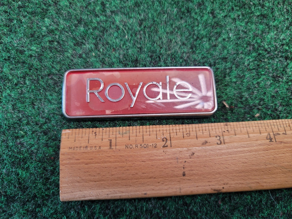 1992 - 1995 Oldsmobile 88 Royale Front Fender Nameplate Emblem 2M4