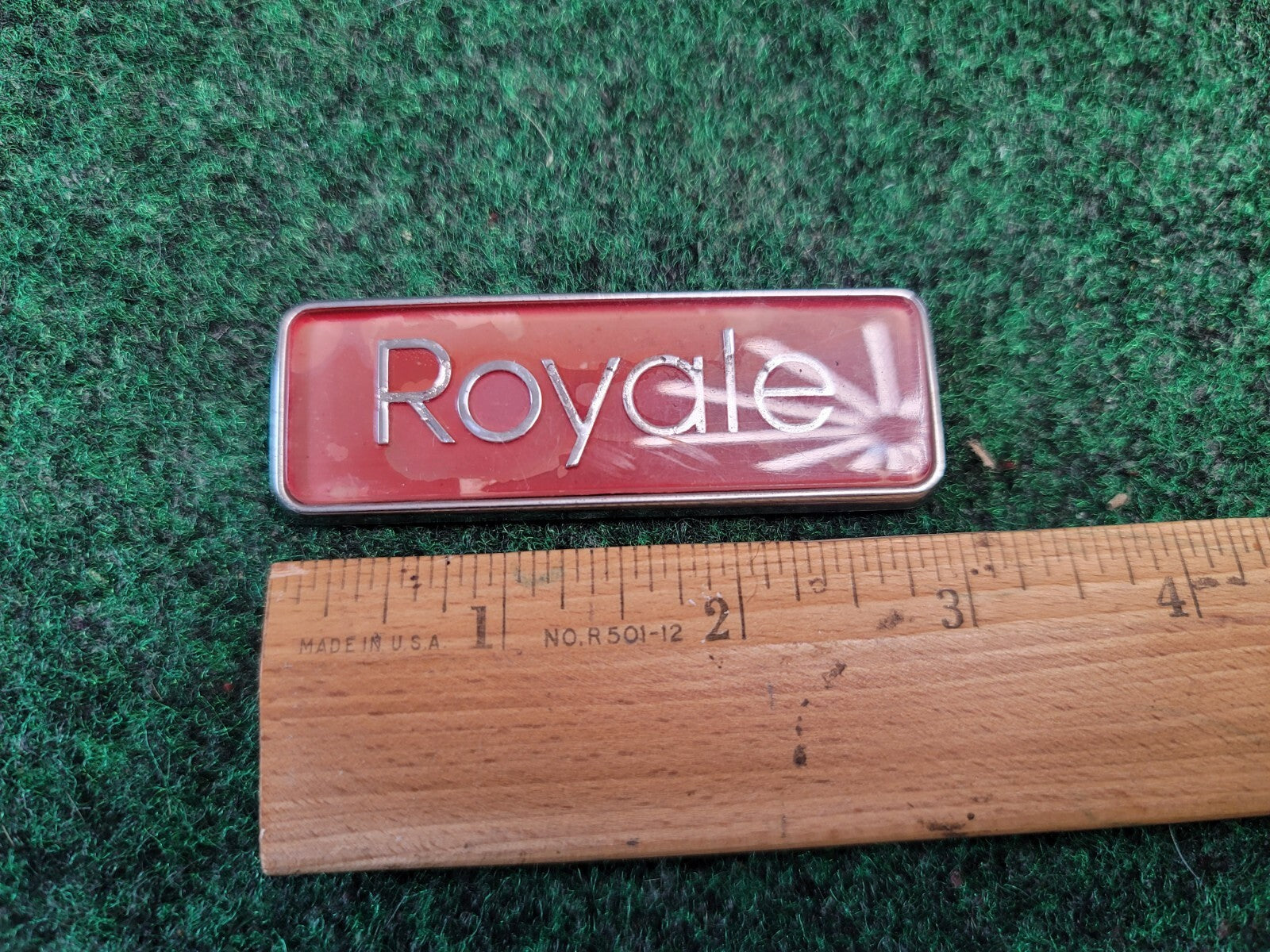 1992 - 1995 Oldsmobile 88 Royale Front Fender Nameplate Emblem 2M4